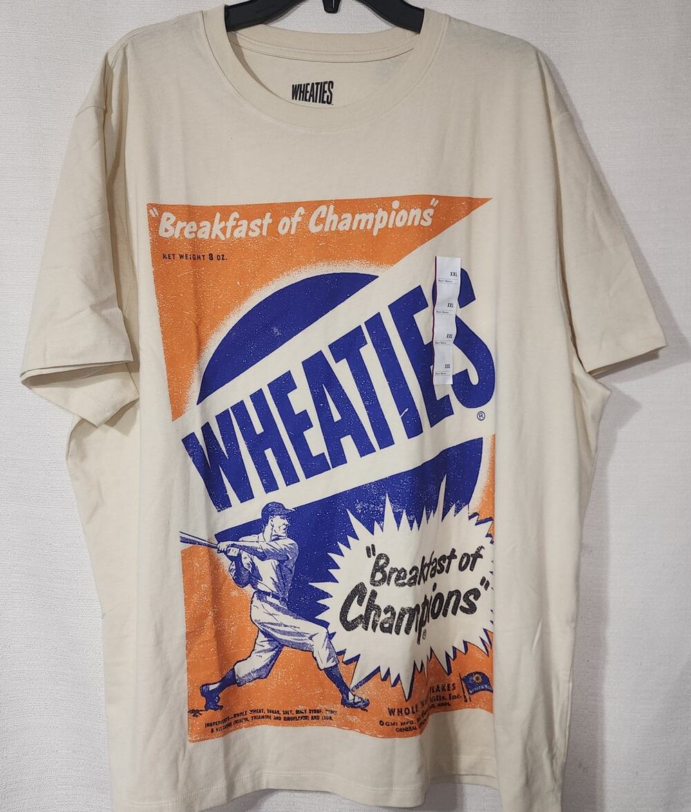 Wheaties ''Breakfast of champions'' men shirt size XXL